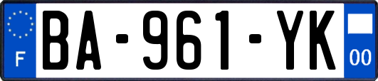 BA-961-YK