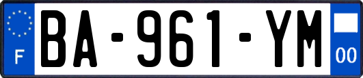BA-961-YM