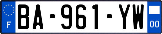 BA-961-YW