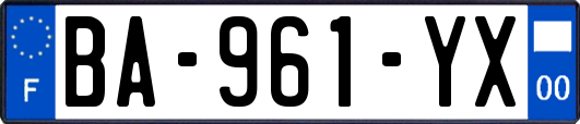 BA-961-YX