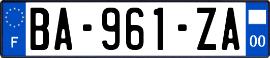 BA-961-ZA