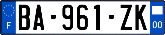 BA-961-ZK