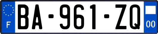 BA-961-ZQ