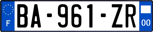 BA-961-ZR