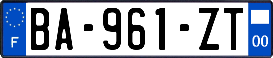 BA-961-ZT