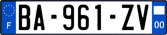 BA-961-ZV