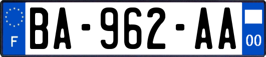 BA-962-AA