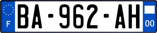 BA-962-AH