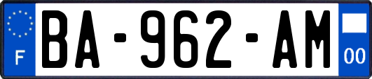 BA-962-AM