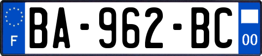 BA-962-BC