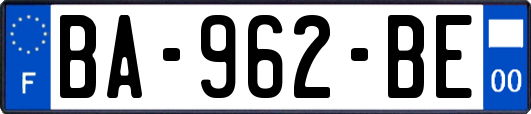 BA-962-BE