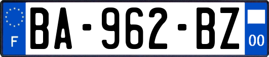 BA-962-BZ