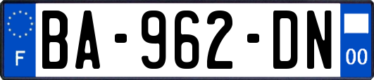 BA-962-DN