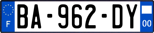 BA-962-DY