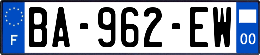 BA-962-EW