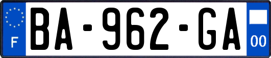 BA-962-GA