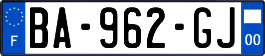 BA-962-GJ