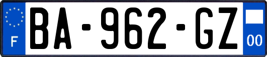 BA-962-GZ