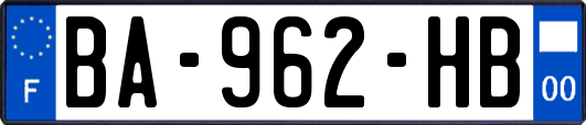 BA-962-HB