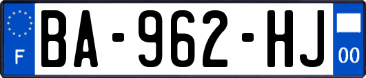BA-962-HJ