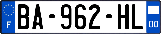 BA-962-HL