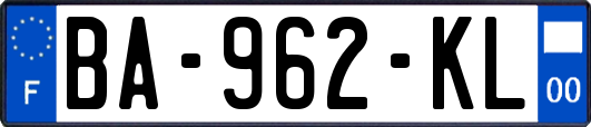 BA-962-KL