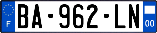 BA-962-LN
