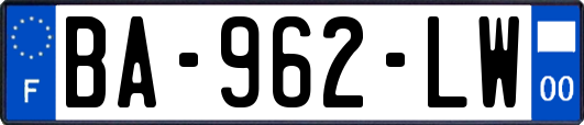 BA-962-LW