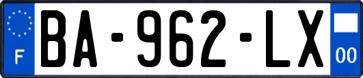 BA-962-LX