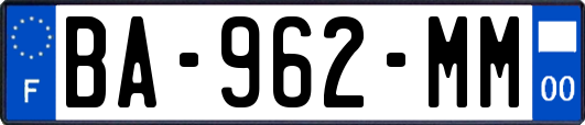 BA-962-MM