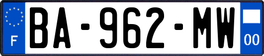 BA-962-MW