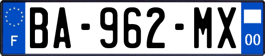 BA-962-MX