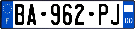 BA-962-PJ