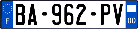 BA-962-PV