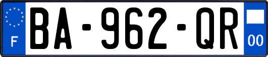 BA-962-QR