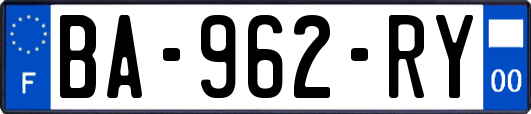 BA-962-RY