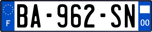 BA-962-SN