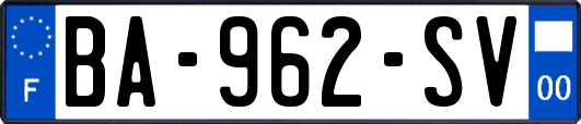 BA-962-SV