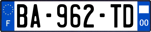 BA-962-TD