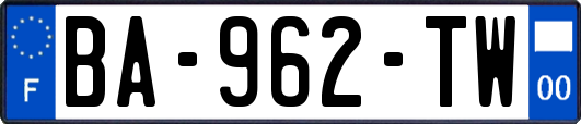 BA-962-TW