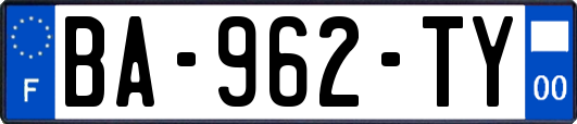 BA-962-TY