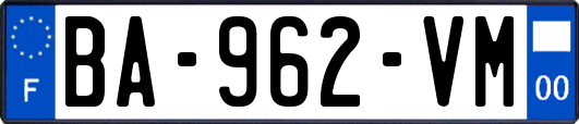 BA-962-VM