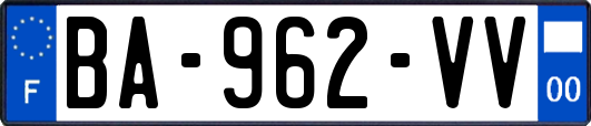 BA-962-VV