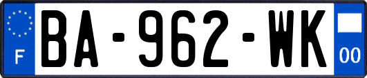BA-962-WK