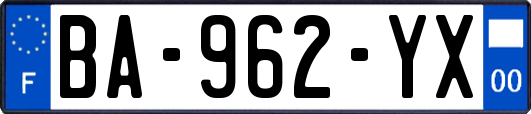 BA-962-YX