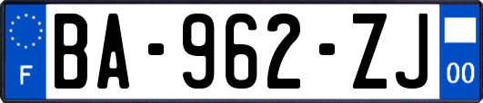 BA-962-ZJ