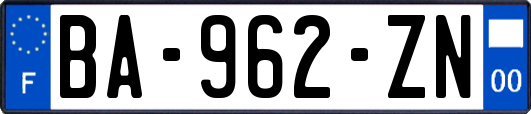 BA-962-ZN