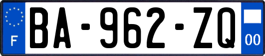 BA-962-ZQ