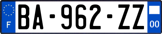 BA-962-ZZ