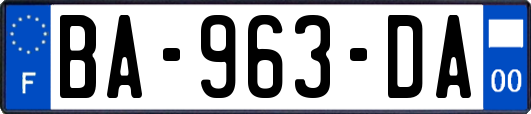 BA-963-DA